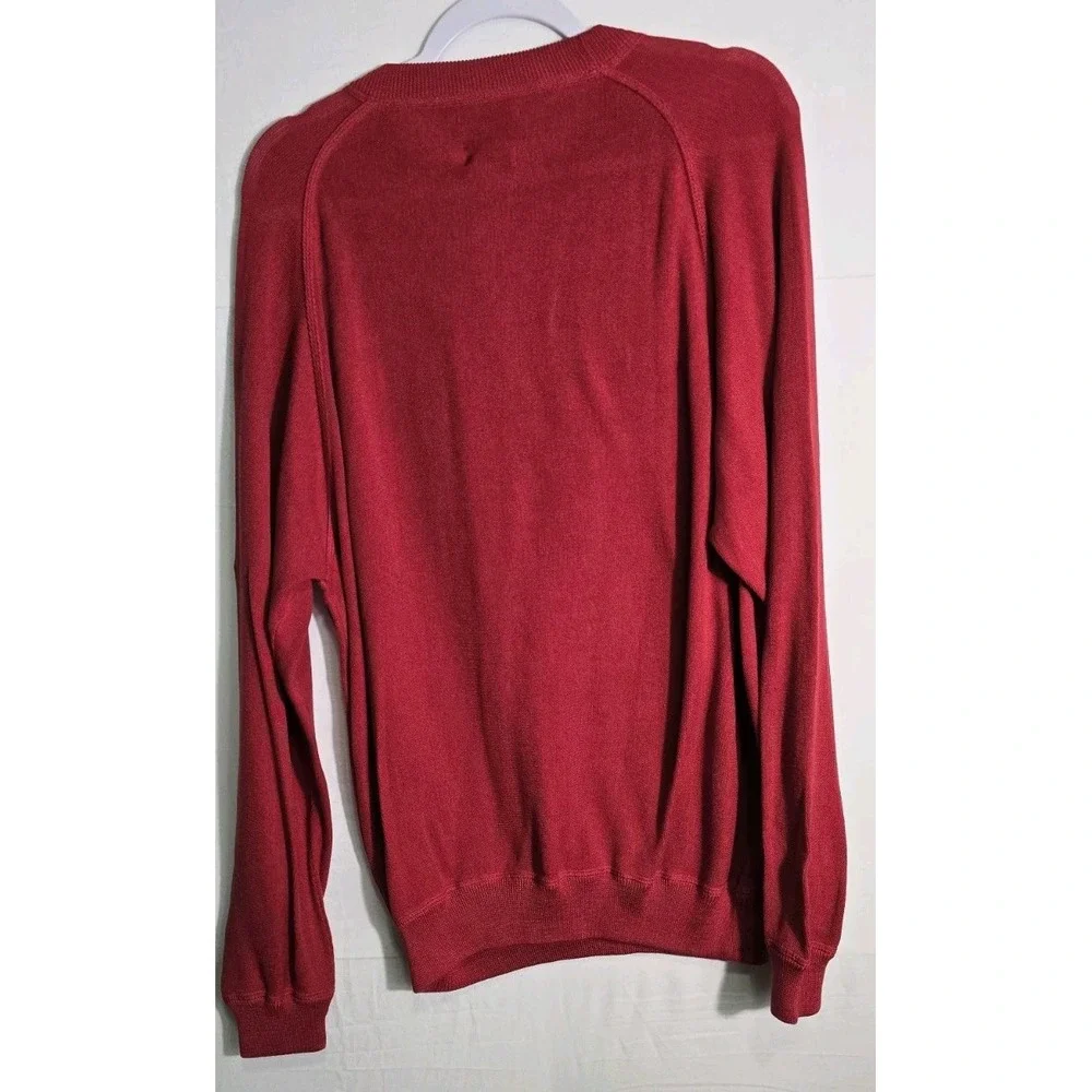 Callaway Crewneck Sweater Knit Pullover Golf Casual‎ Red Mens Extra Large NWT